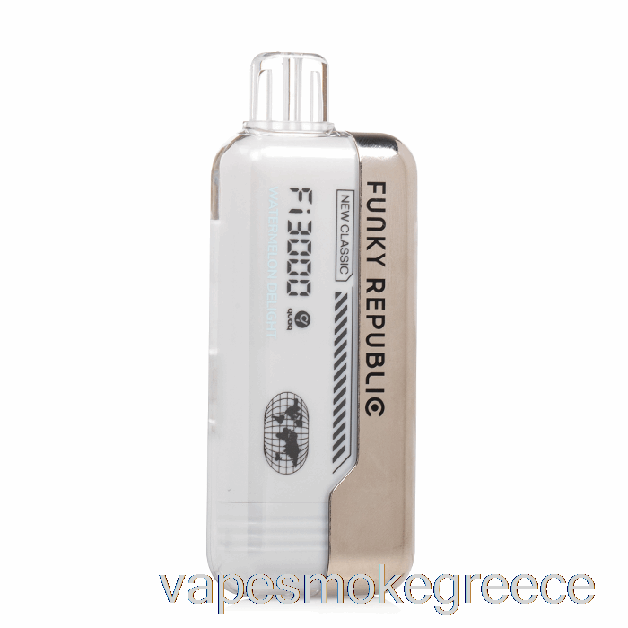 Vape Greece Funky Republic Fi3000 λουκούμι καρπούζι μιας χρήσης
